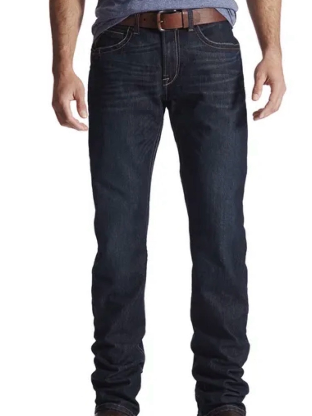 Ariat Men's M4 Relax Boot Rebat Jeans 38x32. - Picture 2 of 7